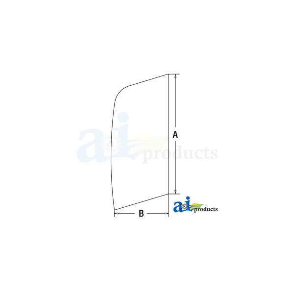 Glass, Upper Door Front 37" x23" x2"